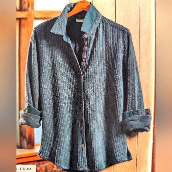 Carbon 2 Cobalt Tops Carbon 2 Cobalt Knit Shirt Poshmark